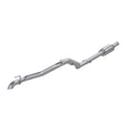 MBRP cat-back exhaust system fits Jeep Gladiator single rear exit aluminized steel S5537AL 2.5 inch inlet/outlet