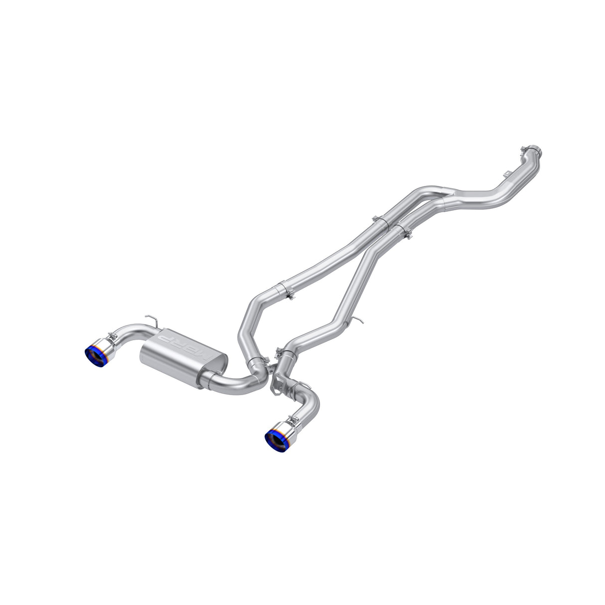 MBRP cat-back exhaust system dual rear exit Armor Pro Series T304 stainless steel S43003BE