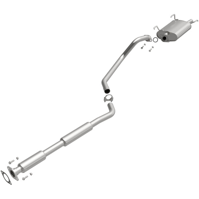 Fits 2000-2001 Nissan Sentra 1.8L Direct-Fit Replacement Exhaust System 106-0084 aluminized steel