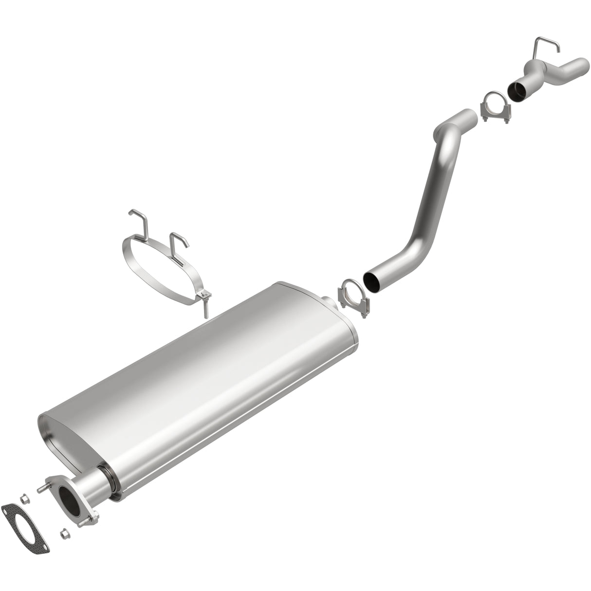 Fits 2000-2003 GMC Jimmy Direct-Fit Replacement Exhaust System 106-0071 aluminized steel