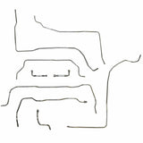 t Fits 2000-2003 GMC Sierra 2500 6.0L Reg Cab Long Bed Fuel Line Kit Stainless Steel Fine Lines