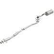 Fits 2000-2004 Subaru Direct-Fit Replacement Exhaust System 106-0174 aluminized steel