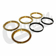 Fits 2000-2004 Jeep Wrangler TJ Wrangler; Synchronizer Blocking Ring Set -3550BRK-CRN