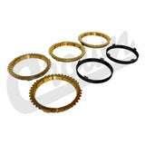Fits 2000-2004 Jeep Wrangler TJ Wrangler; Synchronizer Blocking Ring Set -3550BRK-CRN