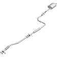 Fits 2000-2005 Hyundai Accent Direct-Fit Replacement Exhaust System 106-0268 aluminized steel