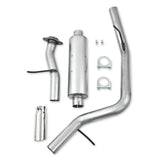 MBRP cat-back exhaust system fits 2000-2006 Chevy single side exit aluminized steel S5026AL 3 inch inlet/outlet