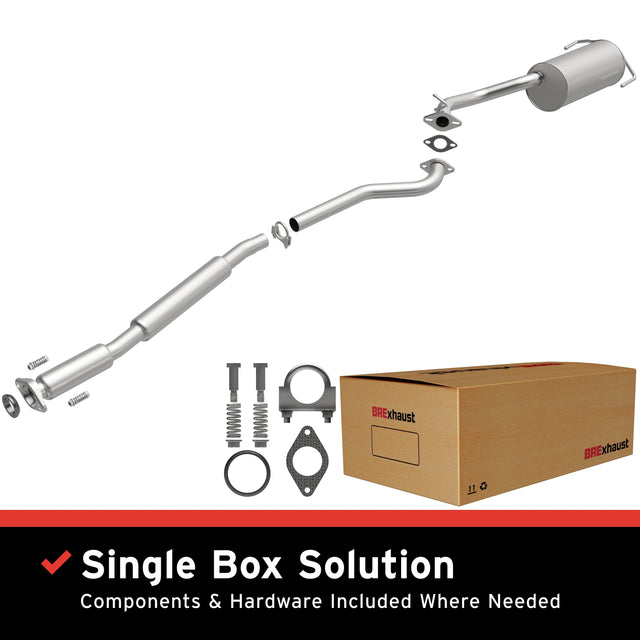 Fits 2001-04 Subaru Outback 3.0L Direct-Fit Replacement Exhaust System 106-0285 for 2001-2004 Subaru aluminized steel