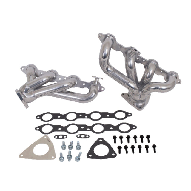 Fits 2001-2002 Camaro Firebird LS1 1-3/4 Shorty Exhaust Headers-Silver-40030 ceramic coated polished