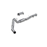 MBRP cat-back exhaust system fits 2001-2005 Chevy Silverado 3500 single side exit aluminized steel S6000P 4 inch inlet/outlet