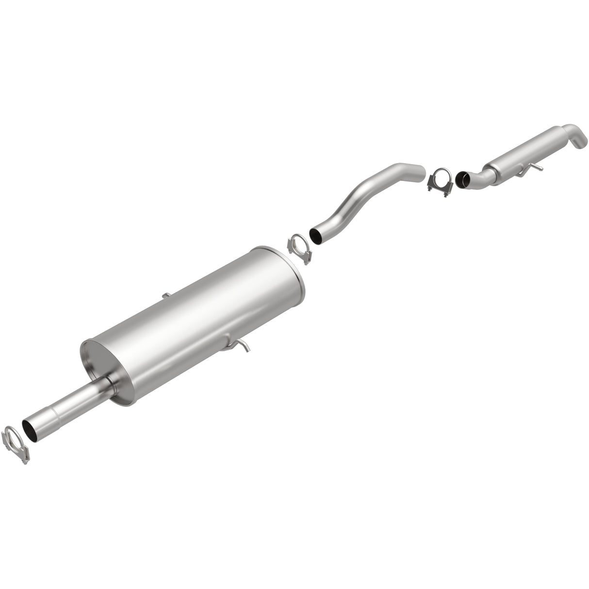Fits 2001-2005 Chrysler Town & Country Direct-Fit Replacement Exhaust 106-0115 for 2001-2005 Dodge aluminized steel