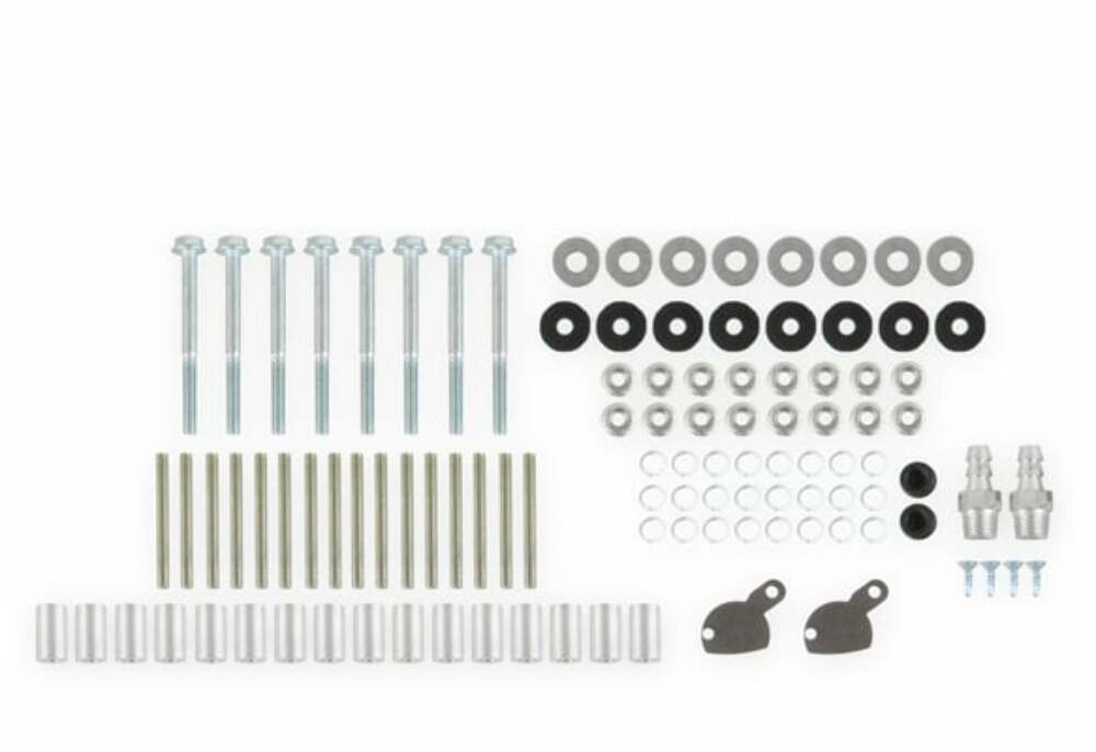 Hooker performance muffler fits-2001-2017-chevrolet-silverado-2500-hd-ls-valve-cover-adapter-plates-241-297