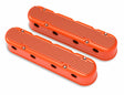 Holley Fits 2001-2017 Silverado 2500 HD 2-Piece Finned Valve Cover-GenIII/IV Ls 241-183 for 2001-2017 Chevy Silverado black aluminum