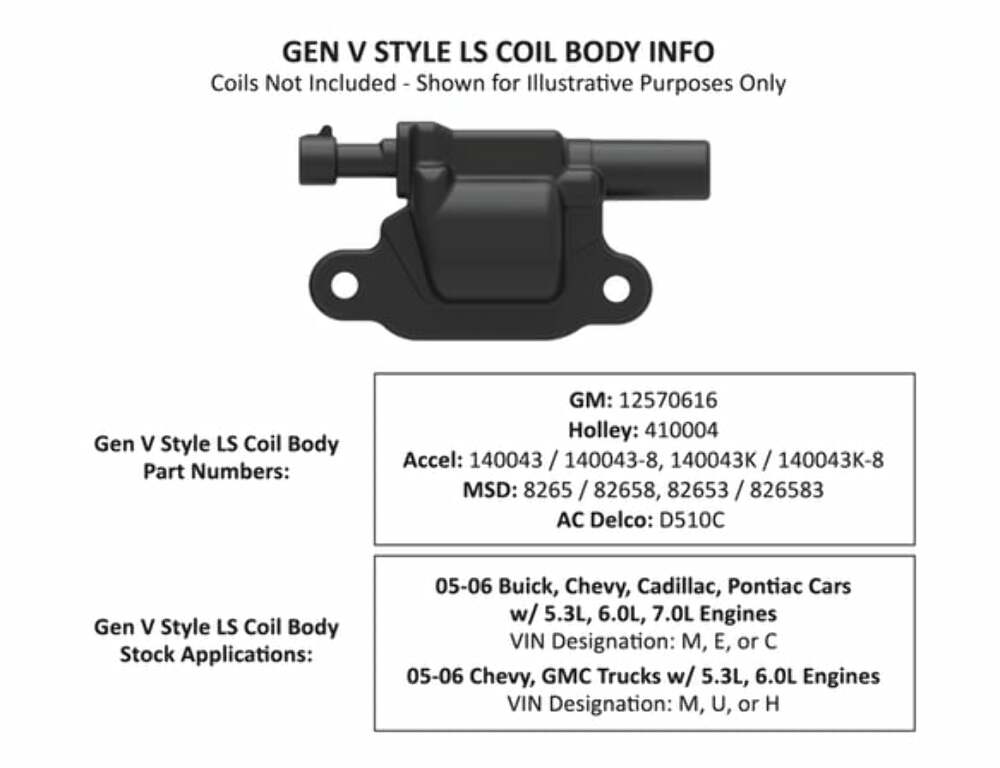Hooker performance muffler fits-2001-2017-silverado-2500-hd-2-piece-finned-valve-cover-geniii-iv-ls-241-183