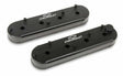 Holley Fits 2001-2017 Silverado 2500 HD Gm Track Series Valve Cover-Small Block 241-294 for 2001-2017 Chevy Silverado black aluminum