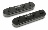 Holley Fits 2001-2017 Silverado 2500 HD Gm Track Series Valve Cover-Small Block 241-294 for 2001-2017 Chevy Silverado black aluminum