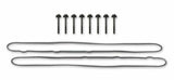 Hooker performance muffler fits-2001-2017-silverado-2500-hd-gm-track-series-valve-cover-small-block-241-294