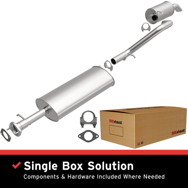 Fits 2002-2005 Chevy Trailblazer Replacement Exhaust System 106-0008 steel