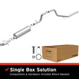 Fits 2002-2005 Ford Explorer S/S Direct-Fit Replacement Exhaust System 116-0033 stainless steel
