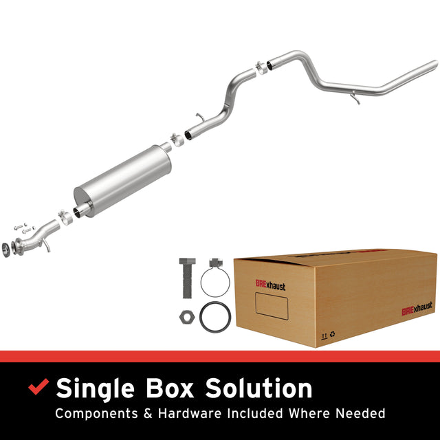 Fits 2002-2005 Ford Explorer S/S Direct-Fit Replacement Exhaust System 116-0033 stainless steel