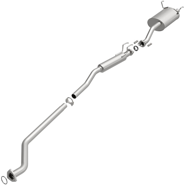 Fits 2002-2005 Honda Civic Direct-Fit Replacement Exhaust System 106-0358 aluminized steel