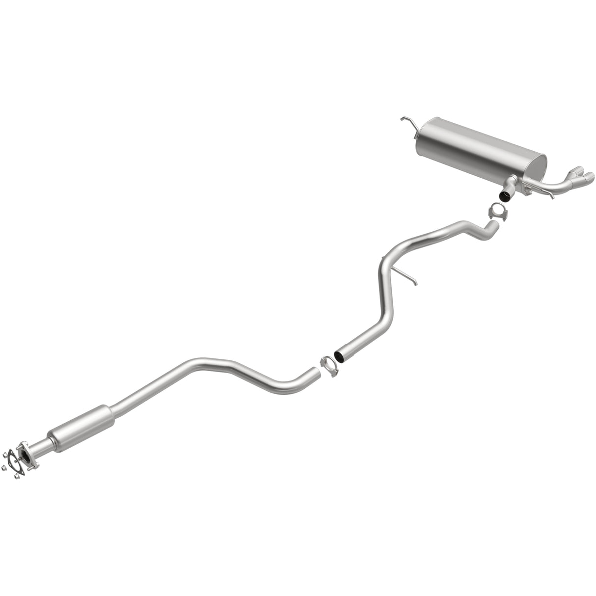 Fits 2002-2005 Pontiac Grand Am Direct-Fit Replacement Exhaust System 106-0412 aluminized steel