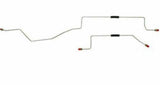 Brake Line for 2002 Jeep Liberty Rear Axle Lines No No ABS 4WD disc brakes stainless steel
