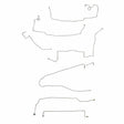 Complete Brake Line Kit for 2003-2010 Dodge Viper ABS stainless steel