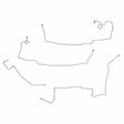 t Fits 2003-10 Dodge Viper, Front Brake Kit; Steel - RKT0310OM Fine Lines