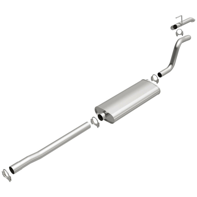 Fits 2003-2004 Jeep Grand Cherokee 4.7L Direct-Fit Replacement Exhaust 106-0576 aluminized steel