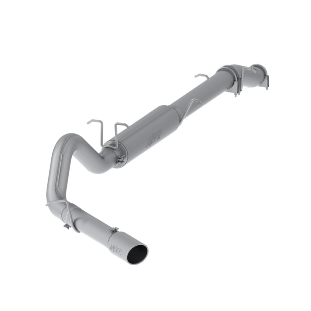 MBRP cat-back exhaust system fits 2003-2007 Ford F-350 single side exit Armor Plus Series T409 stainless steel S6208409