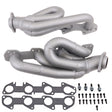 Fits 2003-2008 Dodge Ram 1500 Truck 5.7L Hemi 1-3/4 Shorty Headers-4009 ceramic coated chrome