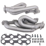 Fits 2003-2008 Dodge Ram 1500 Truck 5.7L Hemi 1-3/4 Shorty Headers-4009 ceramic coated chrome