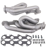 Fits 2003-2008 Dodge Ram 1500 Truck 5.7L Hemi 1-3/4 Shorty Headers-4009 ceramic coated chrome