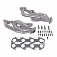 Fits 2003-2008 Dodge Ram 1500 Truck 5.7L Hemi 1-3/4 Shorty Headers-Silver-40090 ceramic coated polished