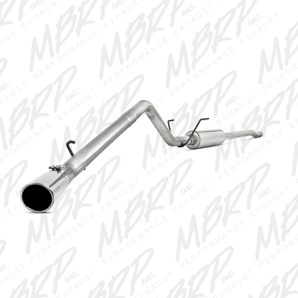 MBRP cat-back exhaust system fits 2003-2010 Dodge Ram 2500 single side exit aluminized steel S5148AL 3 inch inlet/outlet