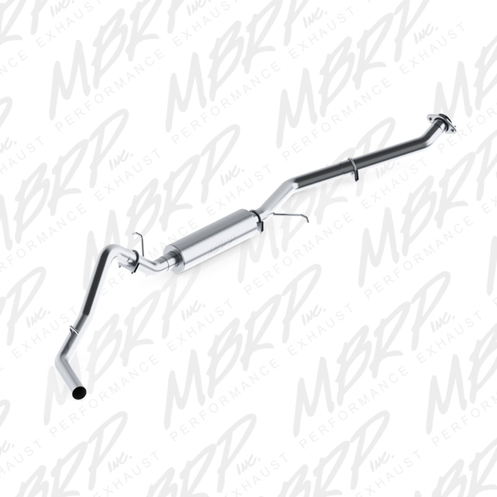 MBRP cat-back exhaust system fits 2003-2006 Chevy Silverado 1500 single side exit aluminized steel S5014P 3 inch inlet/outlet