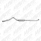 MBRP cat-back exhaust system fits 2003-2006 Chevy Silverado 1500 single side exit aluminized steel S5014P 3 inch inlet/outlet