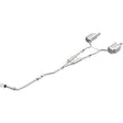 Fits 2004-2005 Audi A4 Quattro 1.8L Direct-Fit Replacement Exhaust 106-0317 aluminized steel