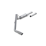 MBRP cat-back exhaust system fits 2004-2005 Dodge Ram 1500 single side exit aluminized steel S5104AL 3 inch inlet/outlet