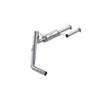 MBRP cat-back exhaust system fits 2004-2005 Dodge Ram 1500 single side exit aluminized steel S5104P 3 inch inlet/outlet