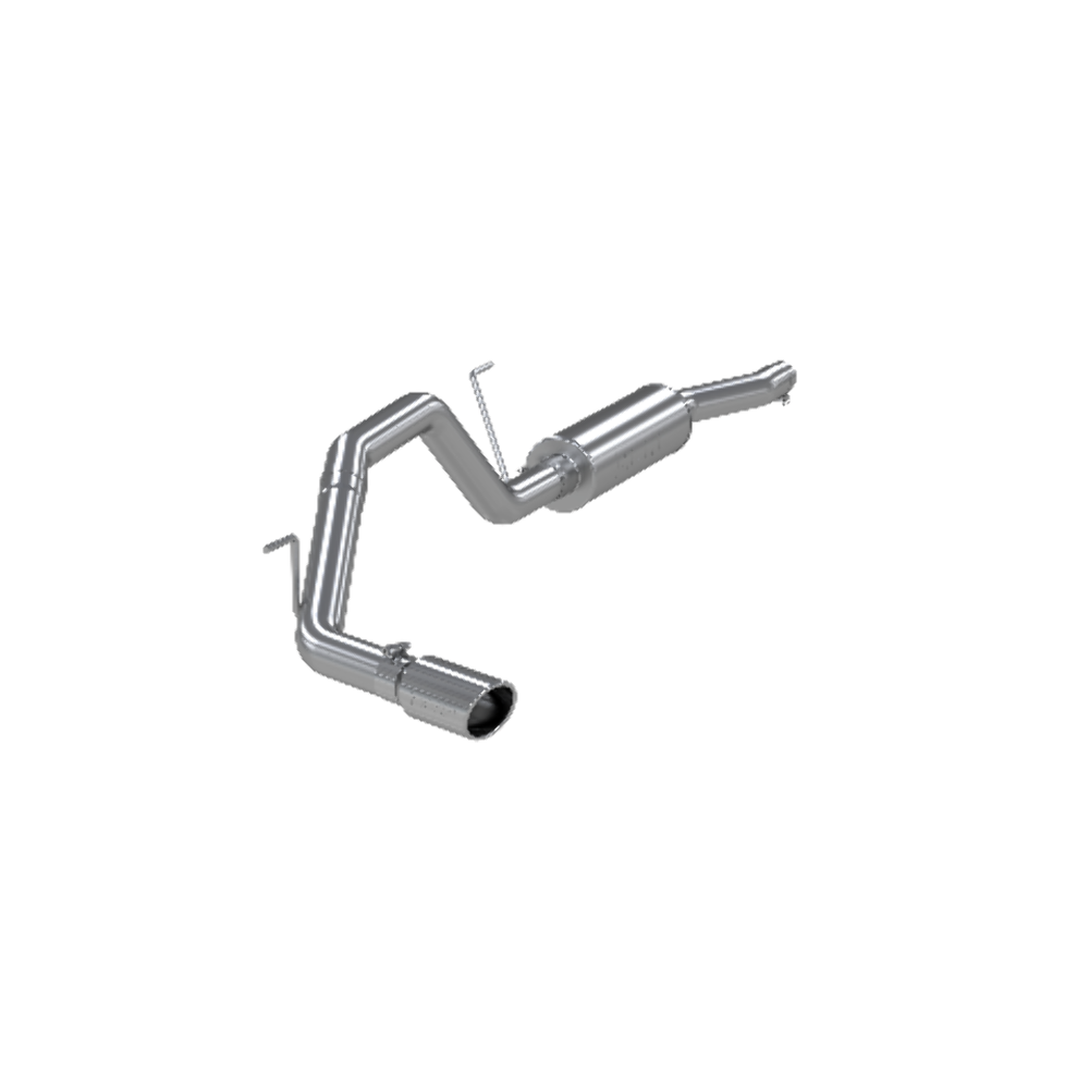 MBRP cat-back exhaust system fits 2004-2006 Nissan Titan single side exit aluminized steel S5400AL