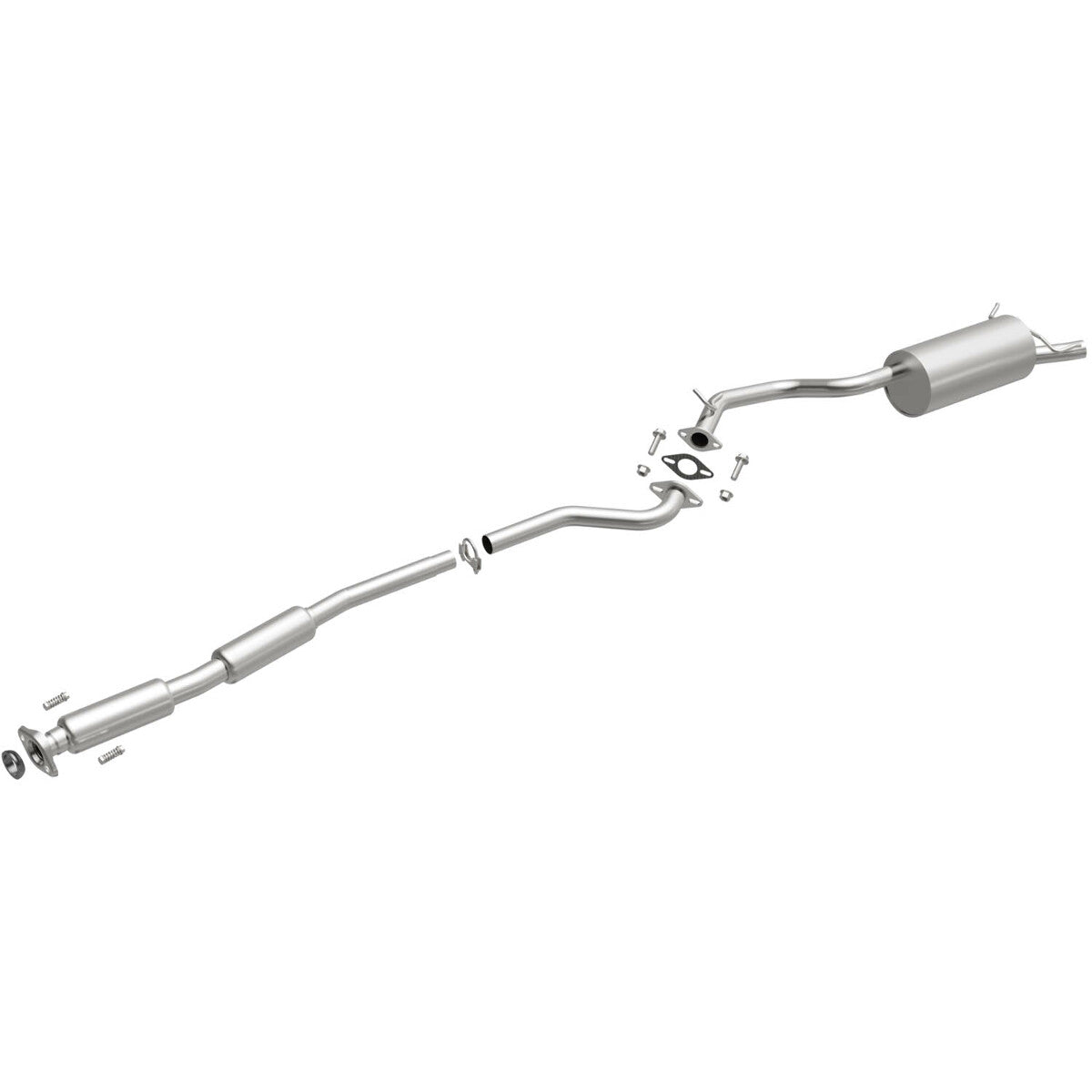 Fits 2004-2006 Subaru Baja 2.5L Direct-Fit Replacement Exhaust System 106-0249 aluminized steel