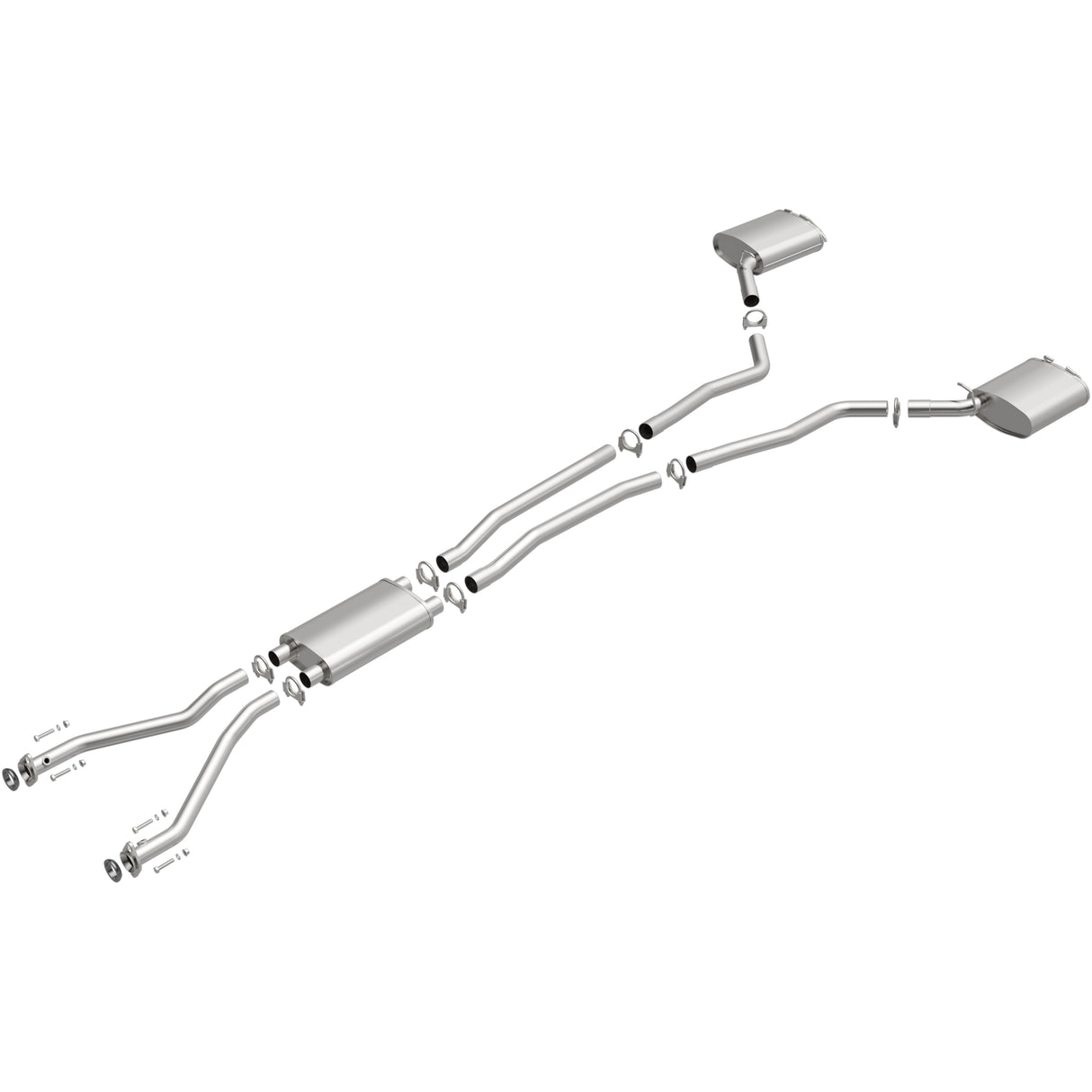 t Fits 2004-2007 Cadillac Direct-Fit Replacement Exhaust System 106-0586 Brexhaust