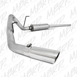 MBRP cat-back exhaust system fits 2004-2008 Ford F-150 single side exit aluminized steel S5200AL 3 inch inlet/outlet