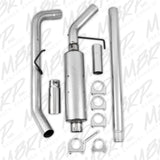 MBRP cat-back exhaust system fits 2004-2008 Ford F-150 single side exit aluminized steel S5200AL 3 inch inlet/outlet