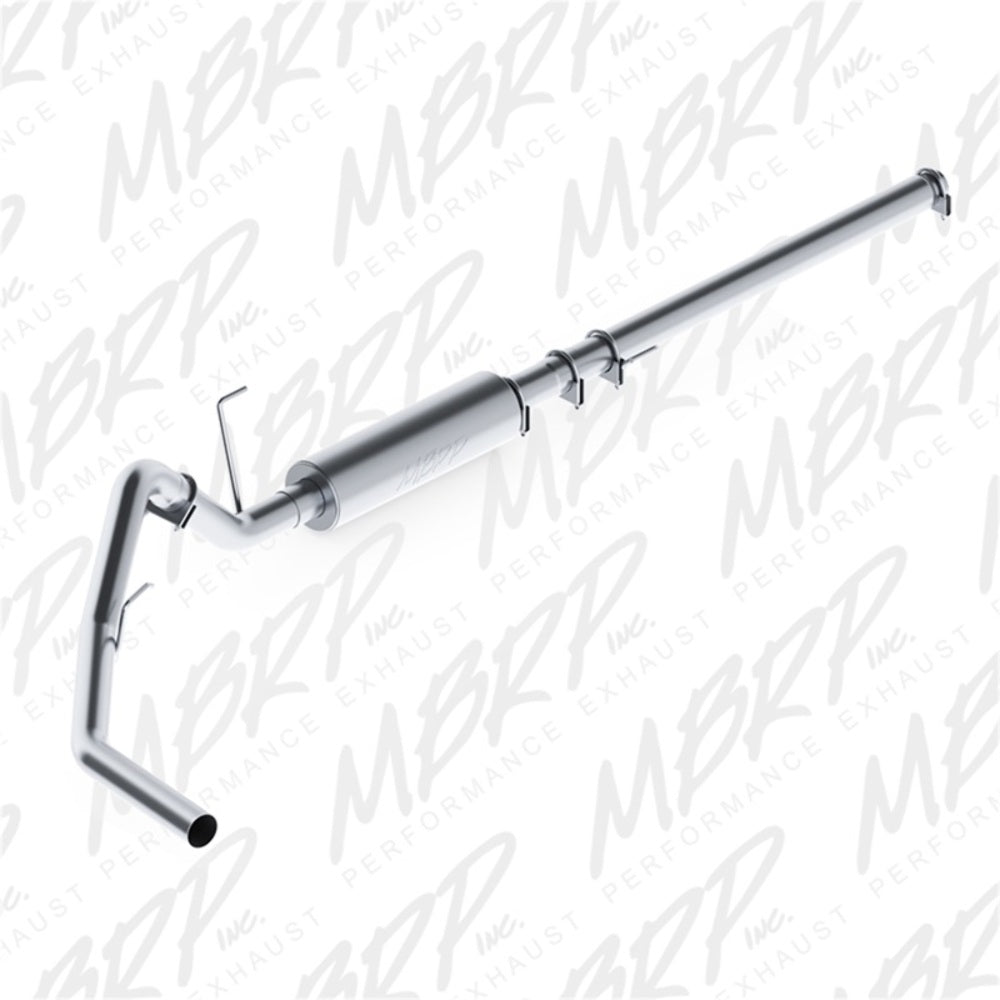 MBRP cat-back exhaust system fits 2004-2008 Ford F-150 single side exit aluminized steel S5200P 3 inch inlet/outlet