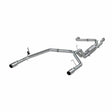 MBRP cat-back exhaust system fits 2004-2015 Nissan Titan dual split rear exit Armor Plus Series T409 stainless steel S5402409 2 inch inlet/outlet