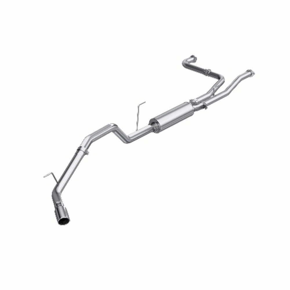 MBRP cat-back exhaust system fits 2004-2015 Nissan Titan single side exit aluminized steel S5404AL 3 inch inlet/outlet