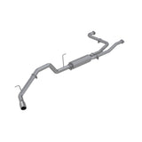 MBRP cat-back exhaust system fits 2004-2015 Nissan Titan single side exit aluminized steel S5404AL 3 inch inlet/outlet