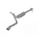 MBRP cat-back exhaust system fits 2004-2024 Toyota 4Runner single side exit aluminized steel S5342AL 2.5 inch inlet/outlet